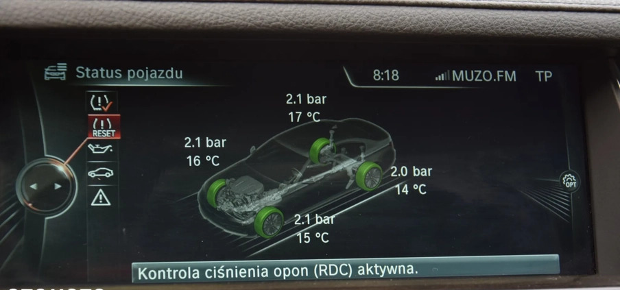 BMW Seria 7 cena 74500 przebieg: 271000, rok produkcji 2014 z Olsztyn małe 562